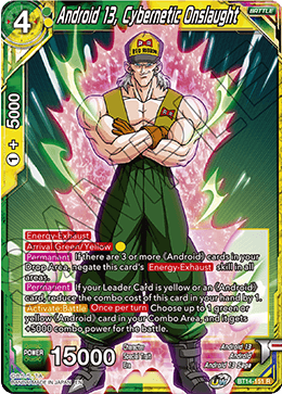 Android 13, Cybernetic Onslaught (BT14-151) [Cross Spirits] | Rock City Comics