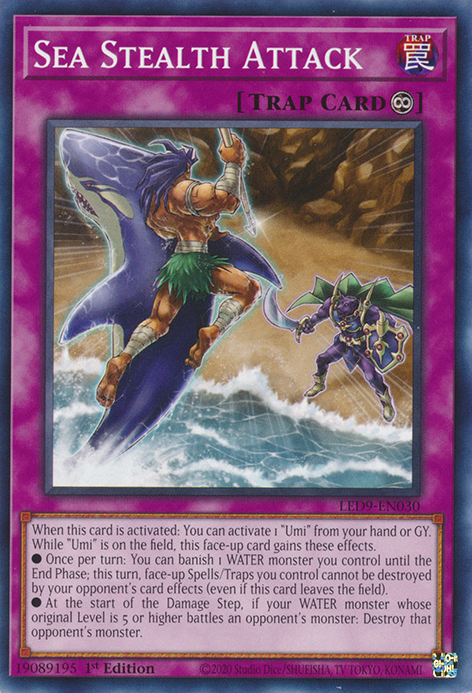 Sea Stealth Attack [LED9-EN030] Common | Rock City Comics