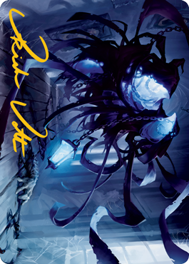 Spectral Adversary Art Card (Gold-Stamped Signature) [Innistrad: Midnight Hunt Art Series] | Rock City Comics