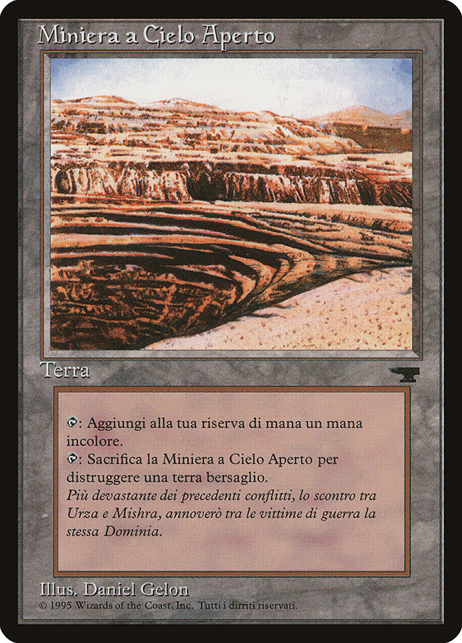 Strip Mine (Italian) - "Miniera a Cielo Aperto" [Rinascimento] | Rock City Comics