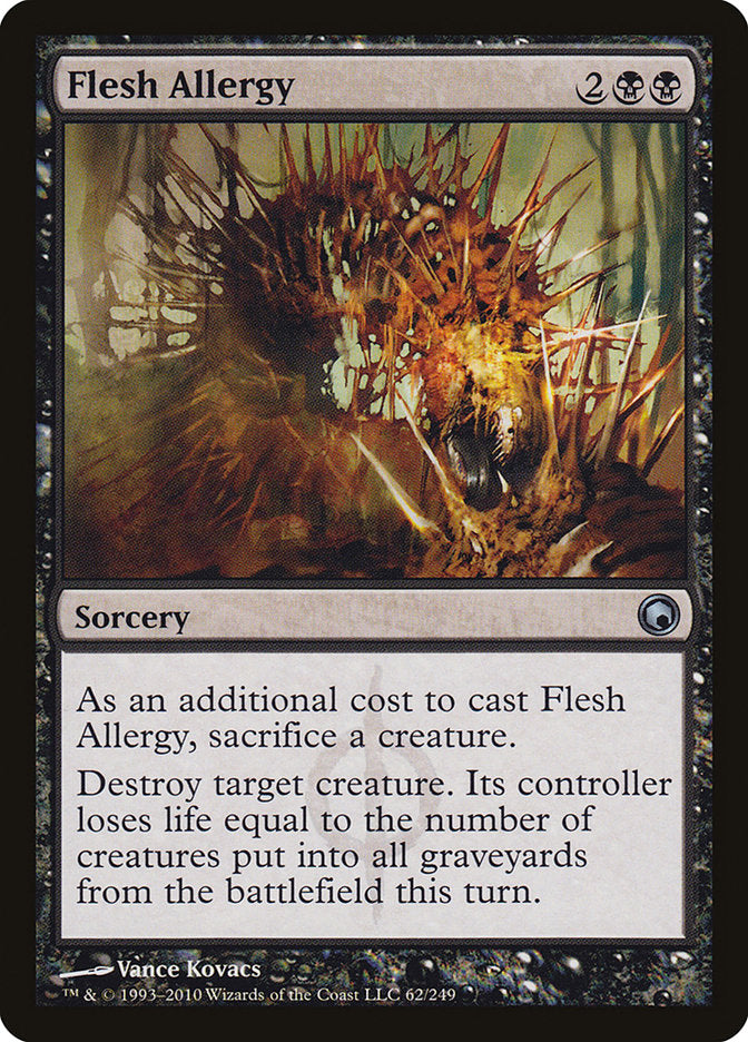 Flesh Allergy [Scars of Mirrodin] | Rock City Comics