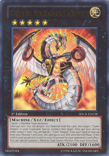 Cyber Dragon Nova [SDCR-EN038] Ultra Rare | Rock City Comics