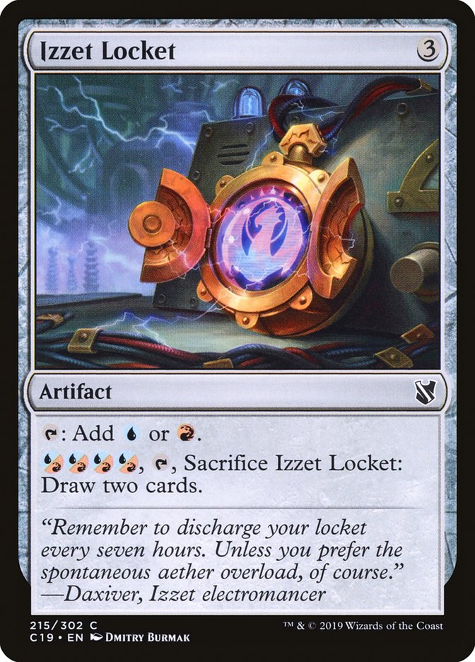 Izzet Locket [Commander 2019] | Rock City Comics