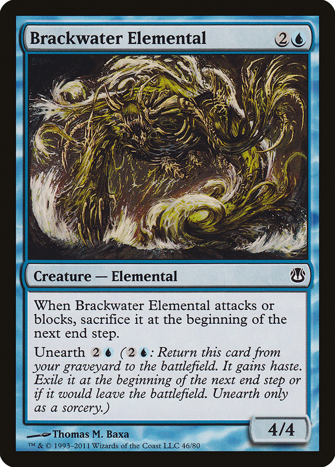 Brackwater Elemental [Duel Decks: Ajani vs. Nicol Bolas] | Rock City Comics