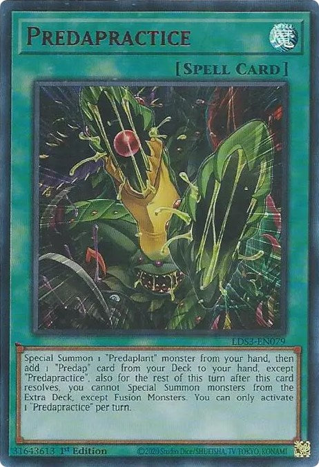 Predapractice (Red) [LDS3-EN079] Ultra Rare | Rock City Comics
