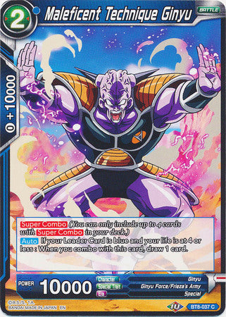 Maleficent Technique Ginyu [BT8-037] | Rock City Comics