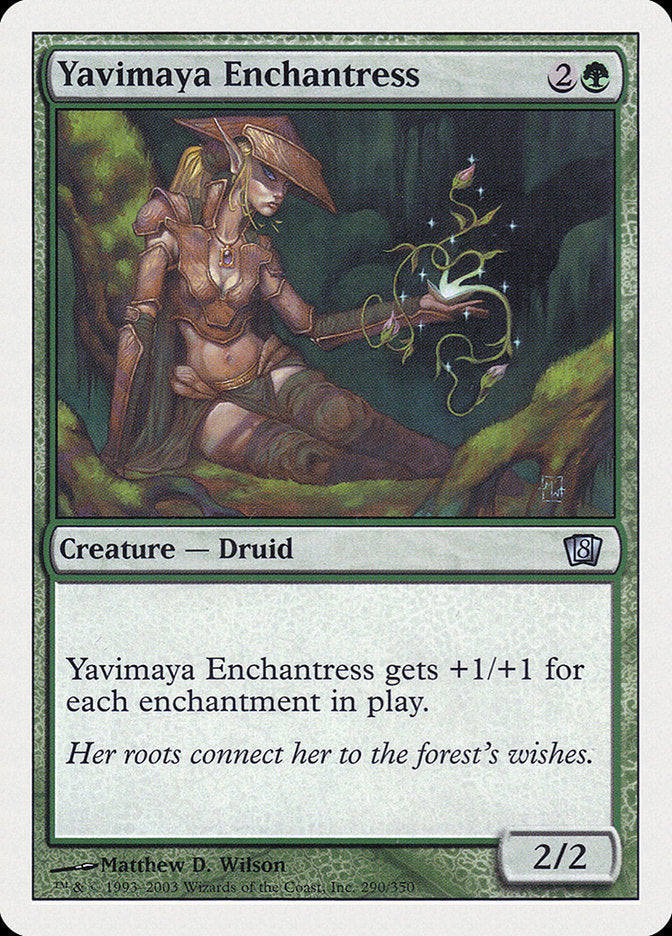 Yavimaya Enchantress [Eighth Edition] | Rock City Comics