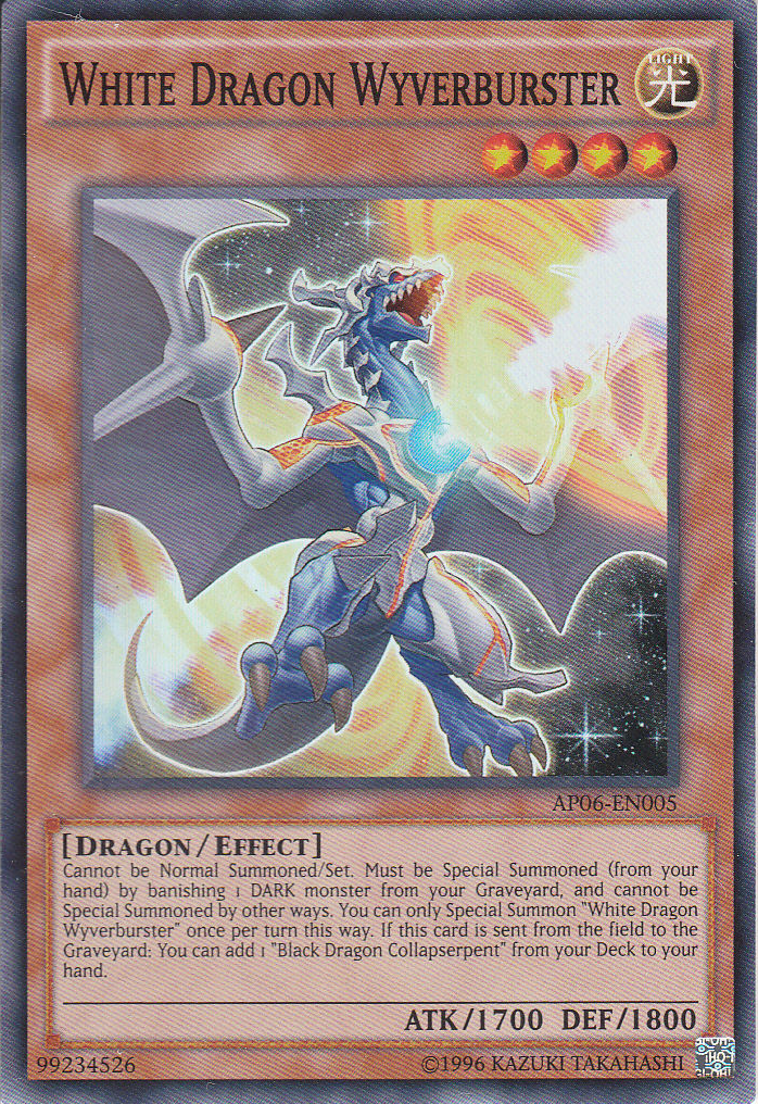 White Dragon Wyverburster [AP06-EN005] Super Rare | Rock City Comics