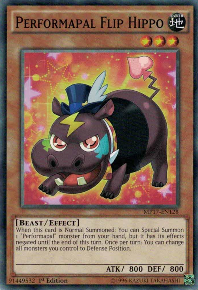 Performapal Flip Hippo [MP17-EN128] Common | Rock City Comics