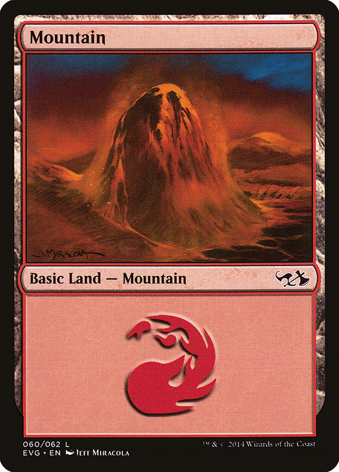 Mountain (60) (Elves vs. Goblins) [Duel Decks Anthology] | Rock City Comics