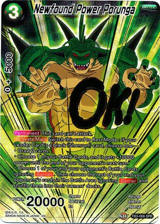 Newfound Power Porunga (SPR) [TB3-066_SPR] | Rock City Comics