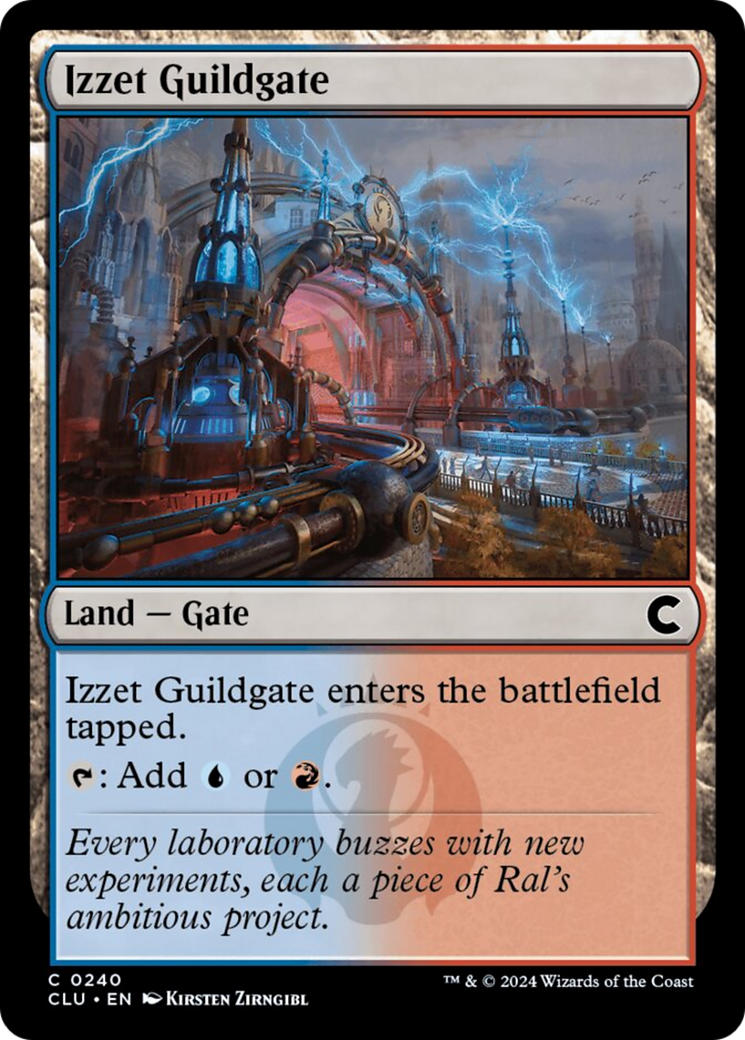 Izzet Guildgate [Ravnica: Clue Edition] | Rock City Comics