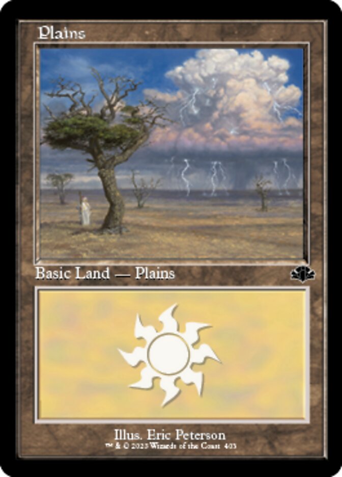 Plains (403) (Retro) [Dominaria Remastered] | Rock City Comics