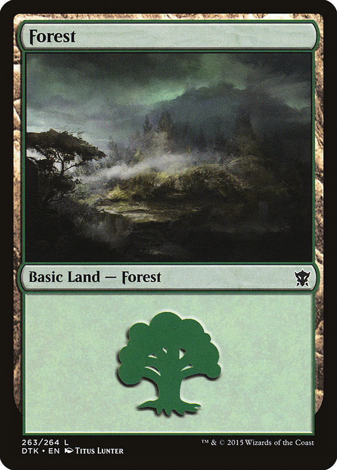 Forest (263) [Dragons of Tarkir] | Rock City Comics