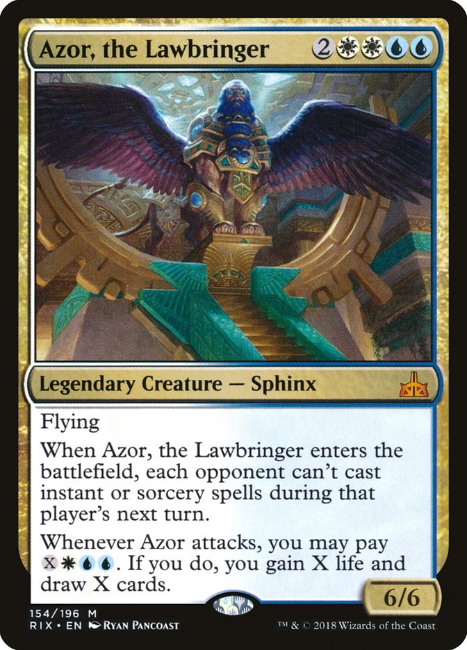 Azor, the Lawbringer [Rivals of Ixalan] | Rock City Comics