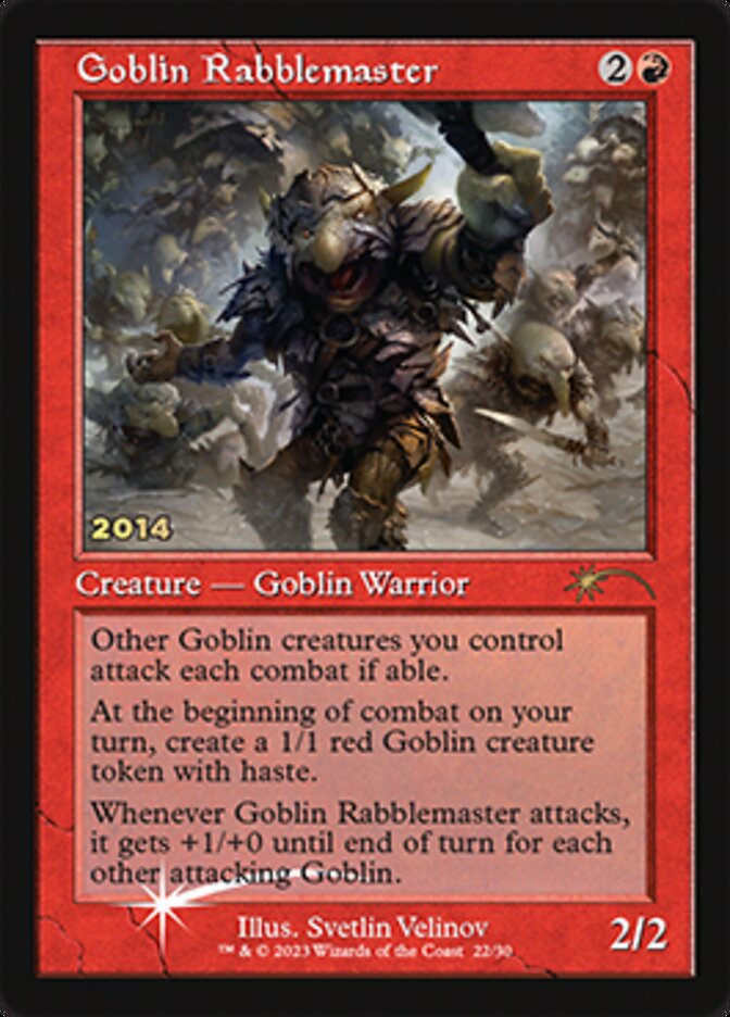 Goblin Rabblemaster [30th Anniversary Promos] | Rock City Comics