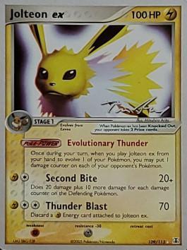 Jolteon ex (109/113) (Legendary Ascent - Tom Roos) [World Championships 2007] | Rock City Comics