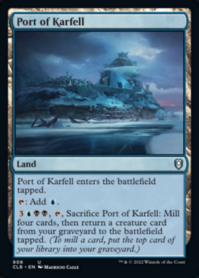 Port of Karfell [Commander Legends: Battle for Baldur's Gate] | Rock City Comics