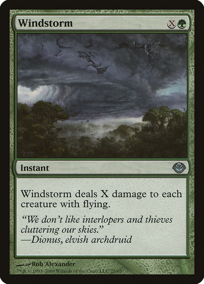 Windstorm [Duel Decks: Garruk vs. Liliana] | Rock City Comics