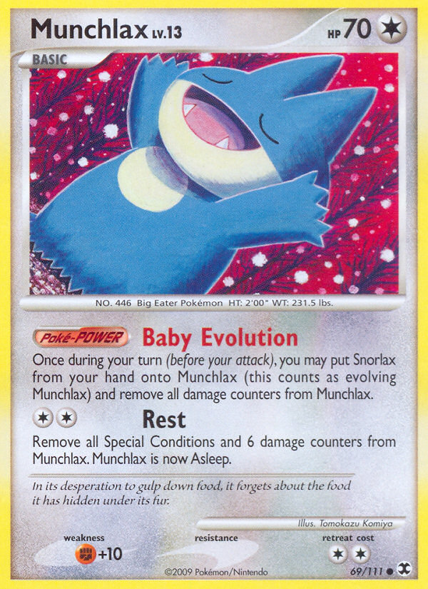 Munchlax (69/111) [Platinum: Rising Rivals] | Rock City Comics