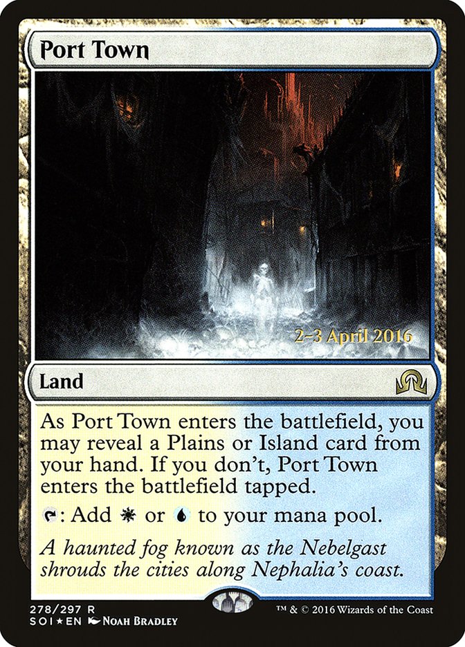 Port Town [Shadows over Innistrad Prerelease Promos] | Rock City Comics
