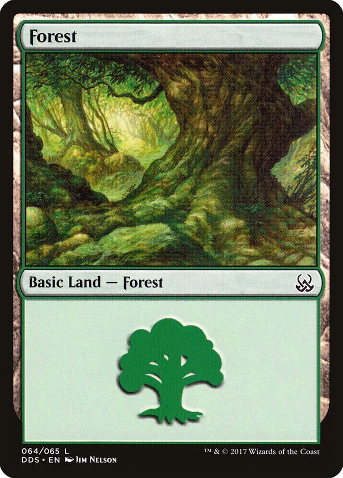 Forest (64) [Duel Decks: Mind vs. Might] | Rock City Comics