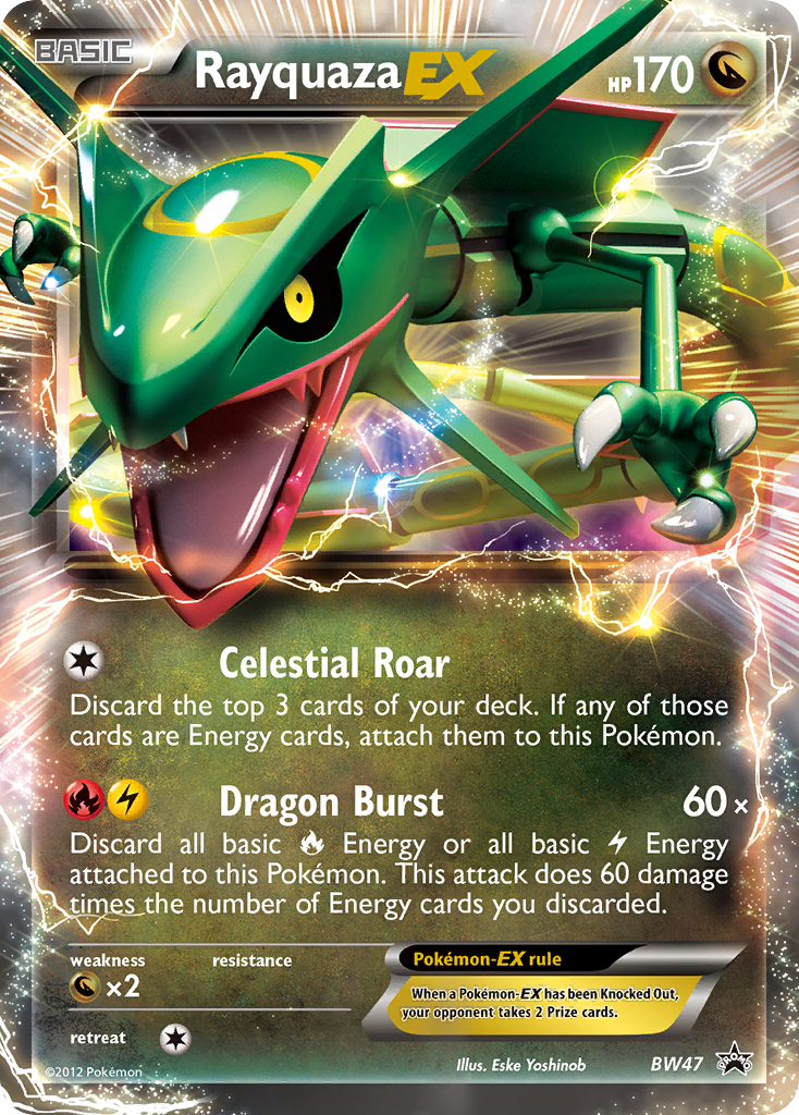 Rayquaza EX (BW47) [Black & White: Black Star Promos] | Rock City Comics