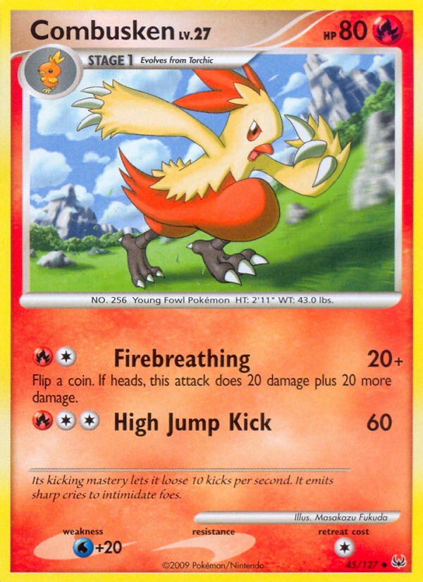 Combusken (45/127) [Platinum: Base Set] | Rock City Comics