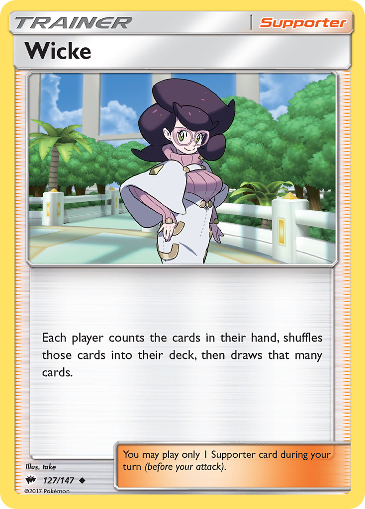 Wicke (127/147) [Sun & Moon: Burning Shadows] | Rock City Comics