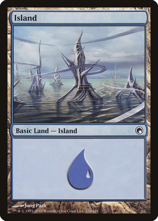 Island (236) [Scars of Mirrodin] | Rock City Comics