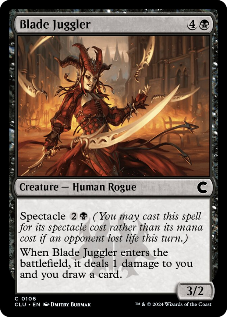 Blade Juggler [Ravnica: Clue Edition] | Rock City Comics