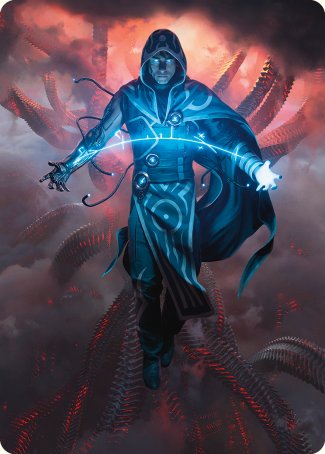 Jace, the Perfected Mind Art Card [Phyrexia: All Will Be One Art Series] | Rock City Comics