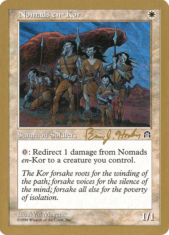 Nomads en-Kor (Brian Hacker) [World Championship Decks 1998] | Rock City Comics