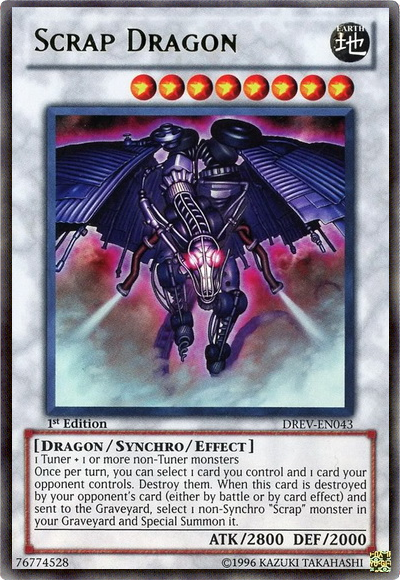 Scrap Dragon [DREV-EN043] Ultra Rare | Rock City Comics