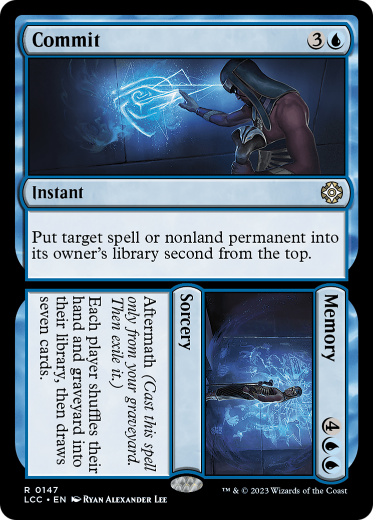 Commit // Memory [The Lost Caverns of Ixalan Commander] | Rock City Comics