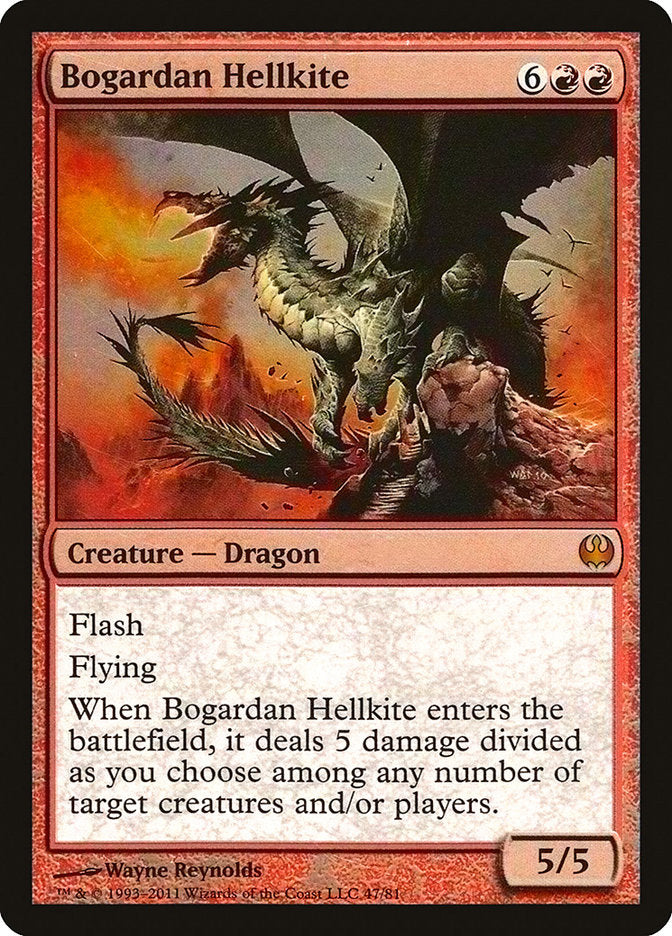 Bogardan Hellkite [Duel Decks: Knights vs. Dragons] | Rock City Comics