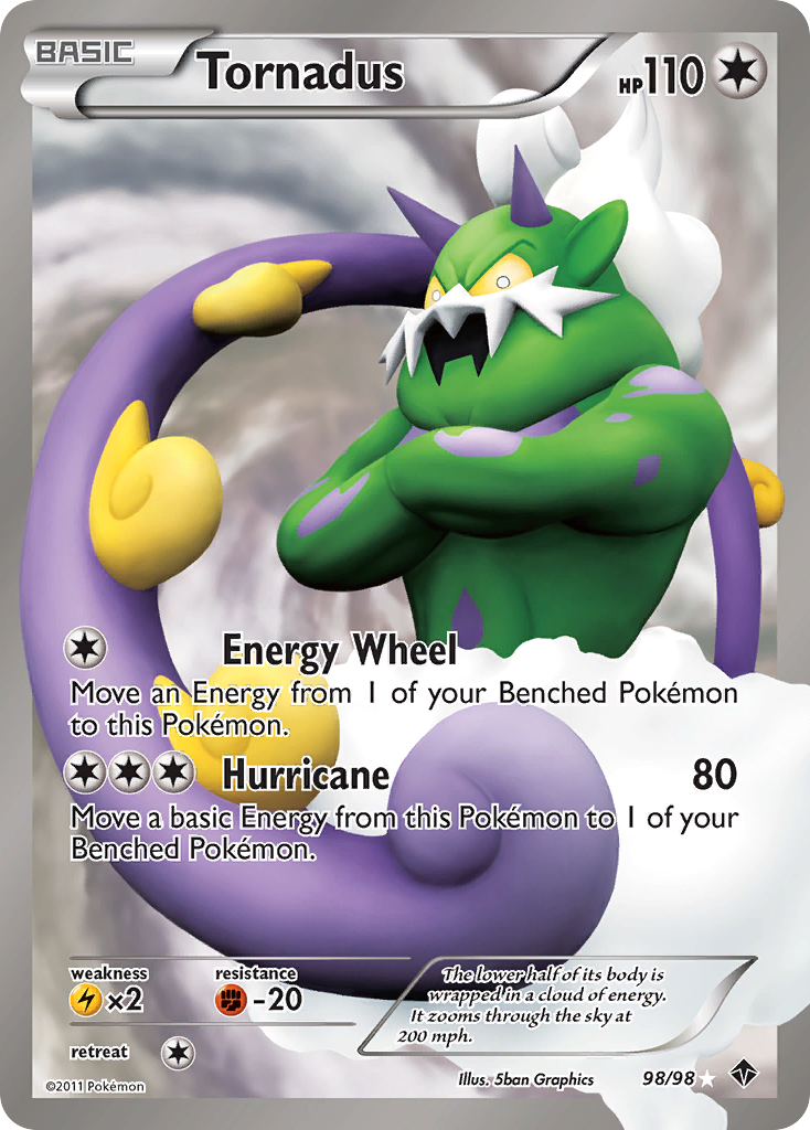 Tornadus (98/98) [Black & White: Emerging Powers] | Rock City Comics