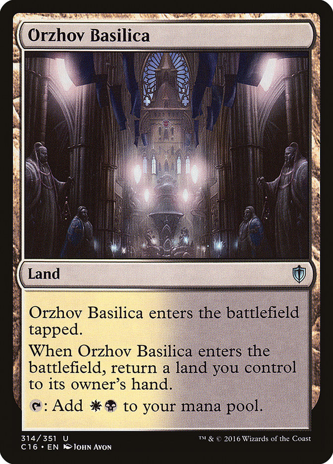 Orzhov Basilica [Commander 2016] | Rock City Comics