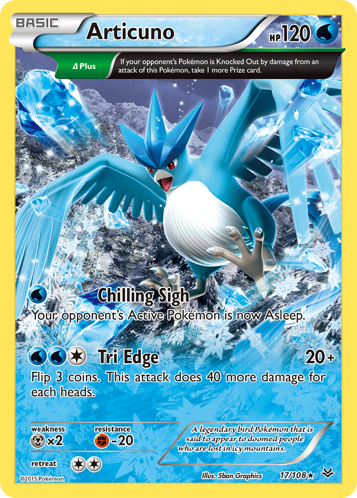 Articuno (17/108) [XY: Roaring Skies] | Rock City Comics