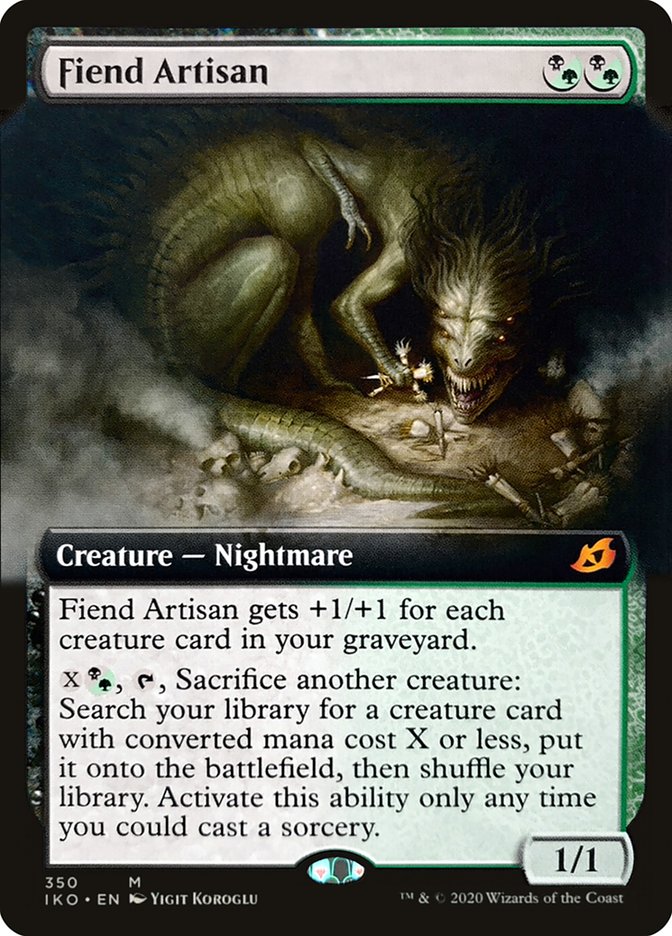 Fiend Artisan (Extended Art) [Ikoria: Lair of Behemoths] | Rock City Comics