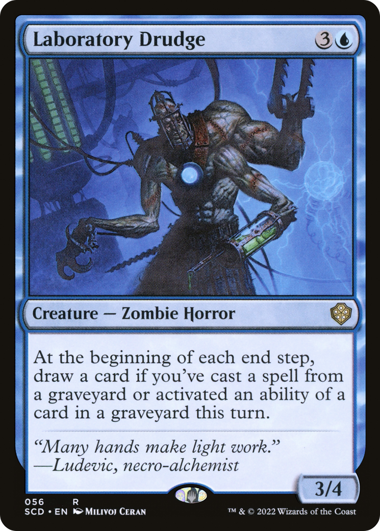 Laboratory Drudge [Starter Commander Decks] | Rock City Comics