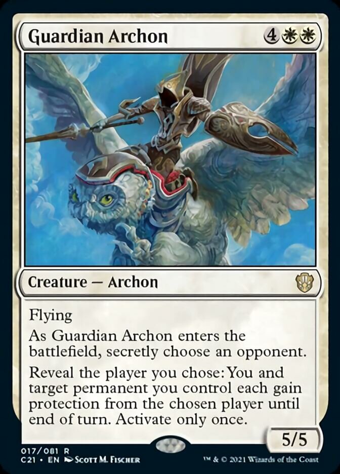 Guardian Archon [Commander 2021] | Rock City Comics