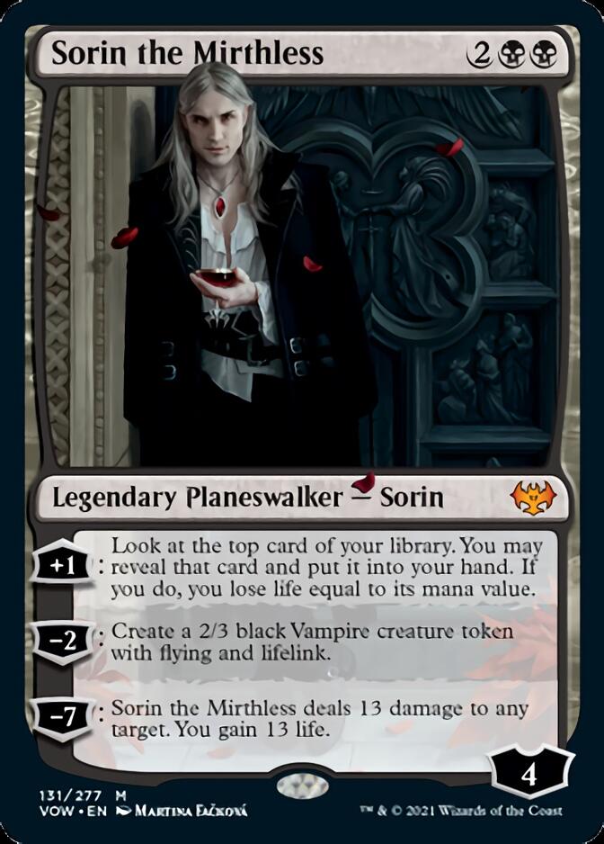 Sorin the Mirthless [Innistrad: Crimson Vow] | Rock City Comics