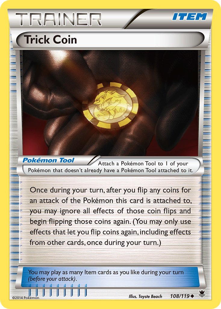 Trick Coin (108/119) [XY: Phantom Forces] | Rock City Comics