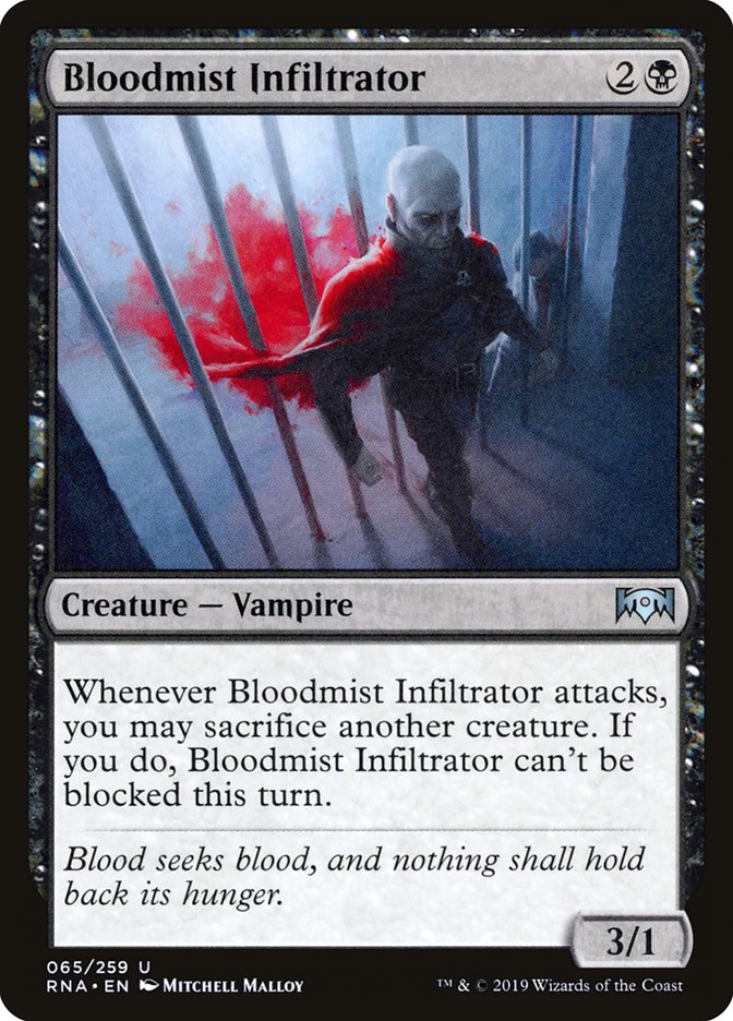 Bloodmist Infiltrator [Ravnica Allegiance] | Rock City Comics