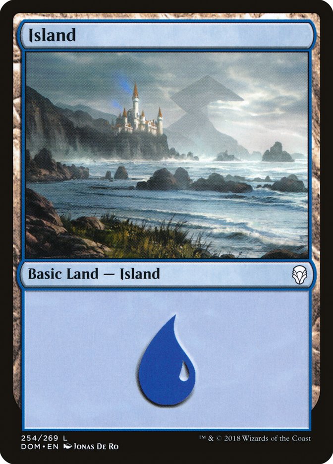 Island (254) [Dominaria] | Rock City Comics