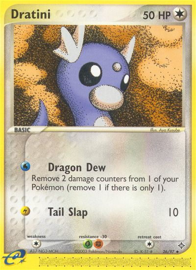 Dratini (26/97) [EX: Dragon] | Rock City Comics