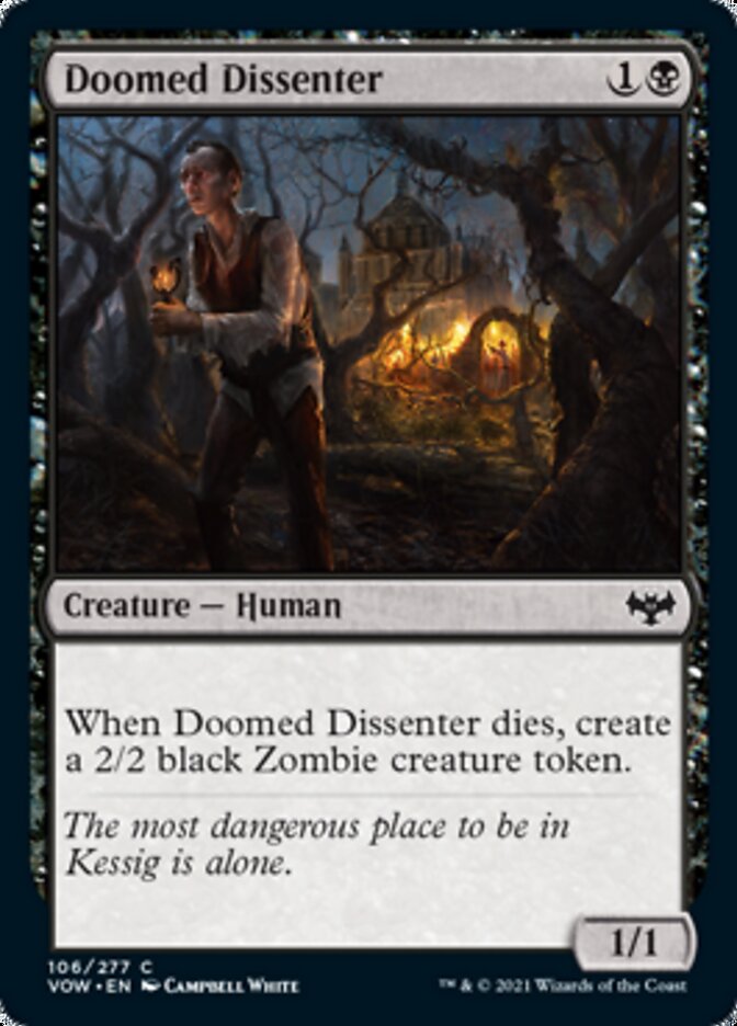 Doomed Dissenter [Innistrad: Crimson Vow] | Rock City Comics