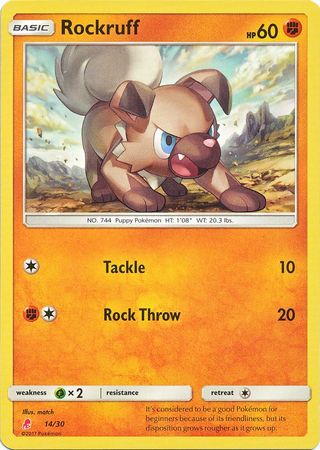 Rockruff (14/30) [Sun & Moon: Trainer Kit - Lycanroc] | Rock City Comics