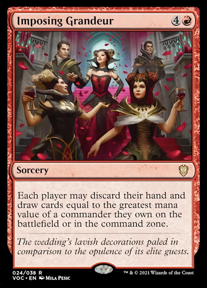 Imposing Grandeur [Innistrad: Crimson Vow Commander] | Rock City Comics